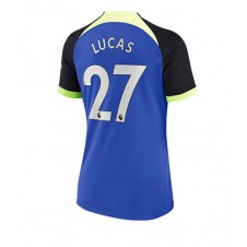 Tottenham Hotspur Lucas Moura #27 Bortatröja Dam 2022-23 Korta ärmar